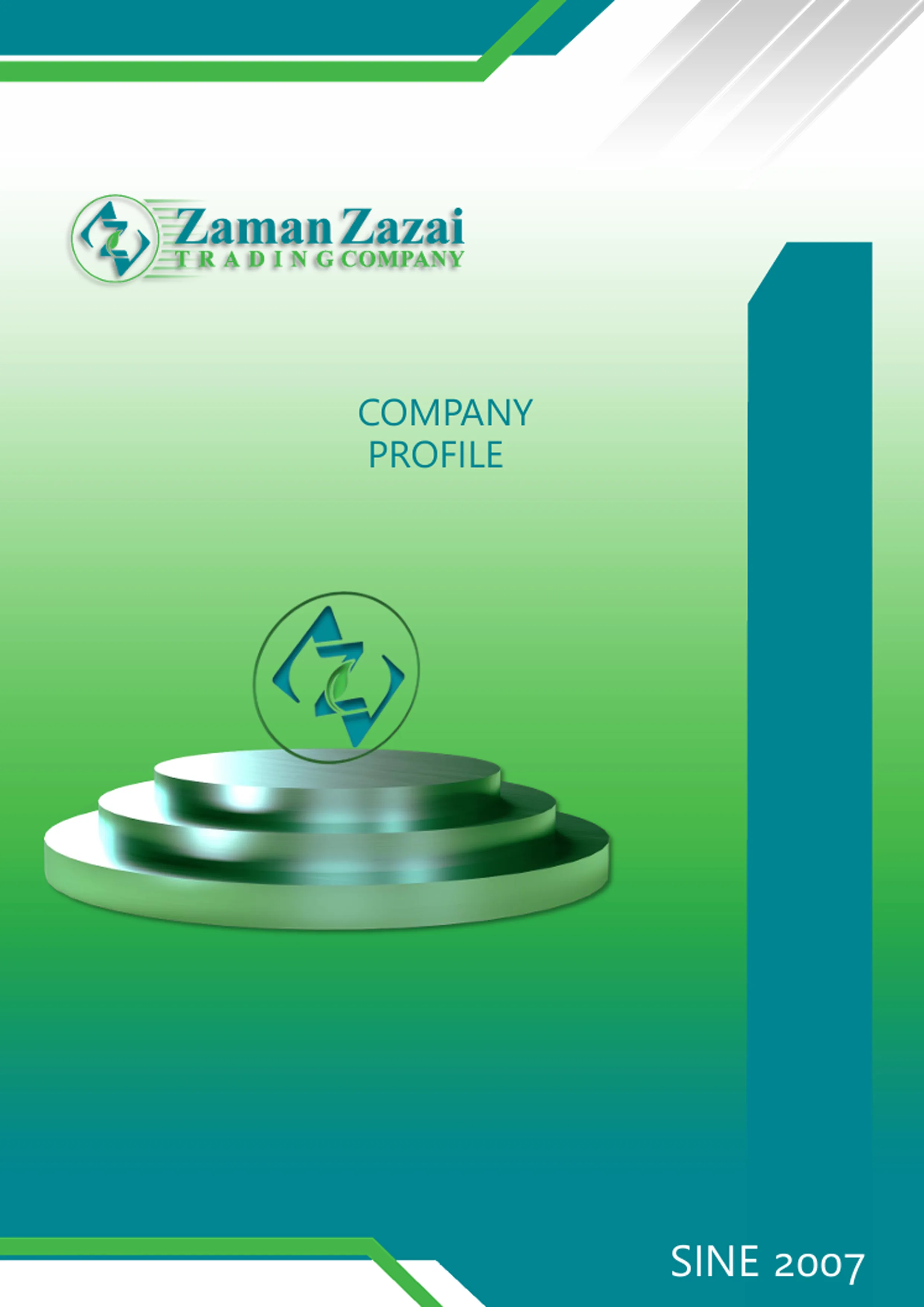 Zaman Zazai Trading company profile cover