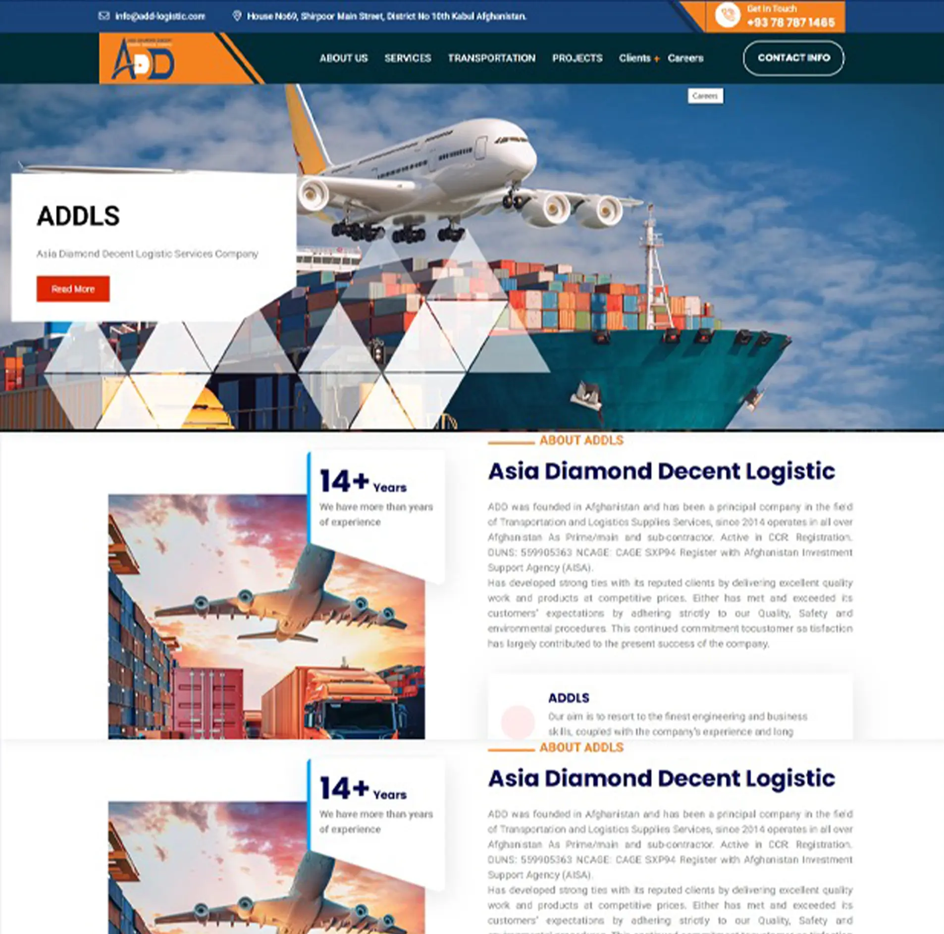 Asia Diamond Decent Logistic