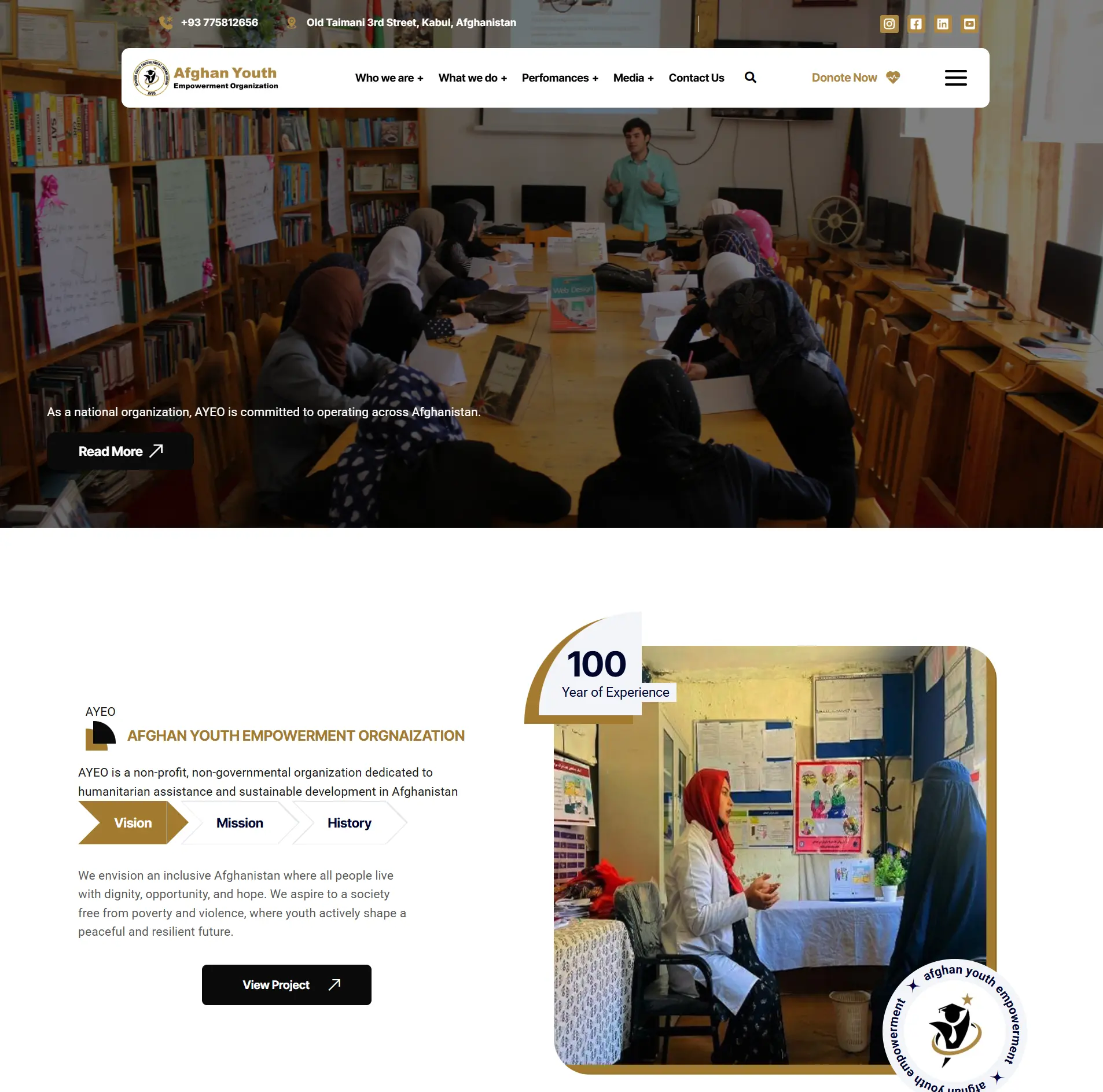 Afghan Youth Empowerment Organization