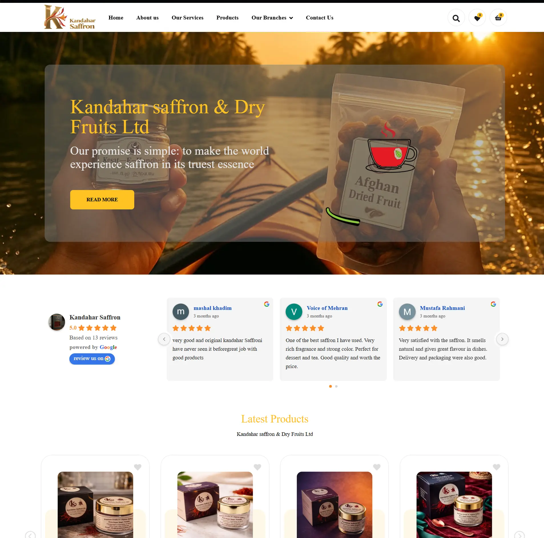 Kandahar Saffron & Dry Fruits Ltd