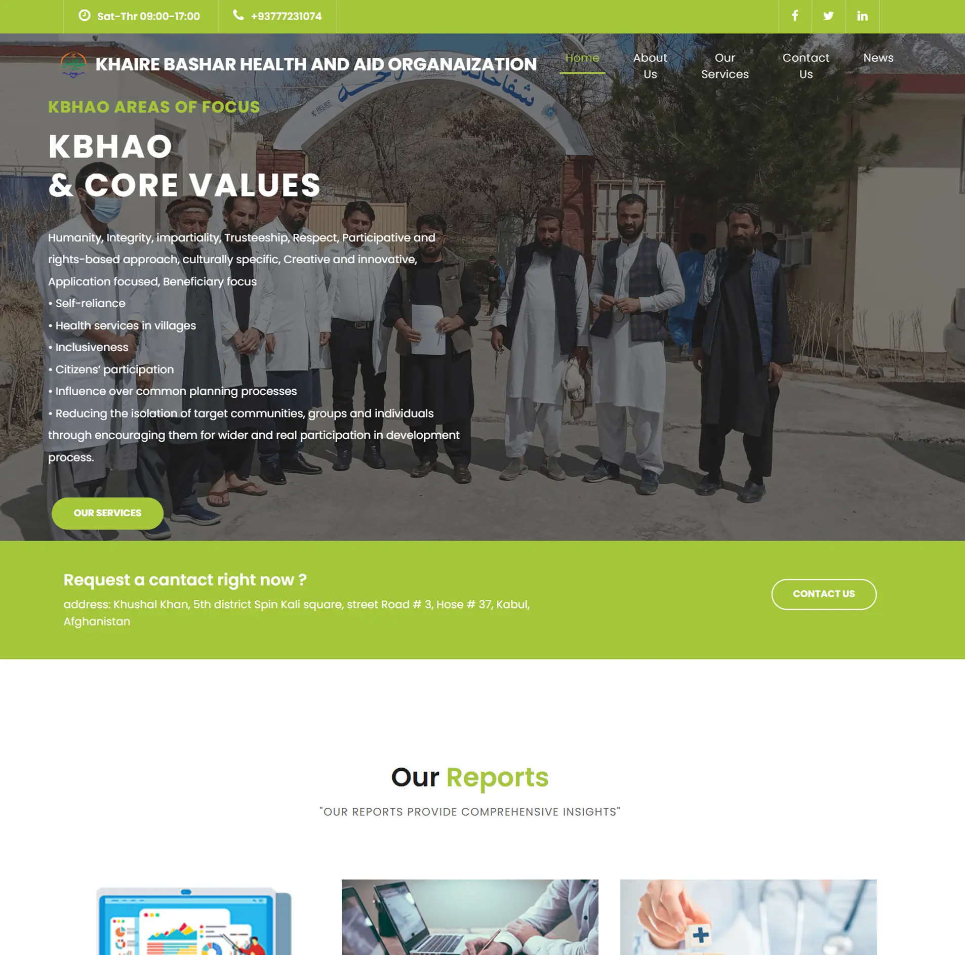 Khaire Bashar Health & Aid Organization