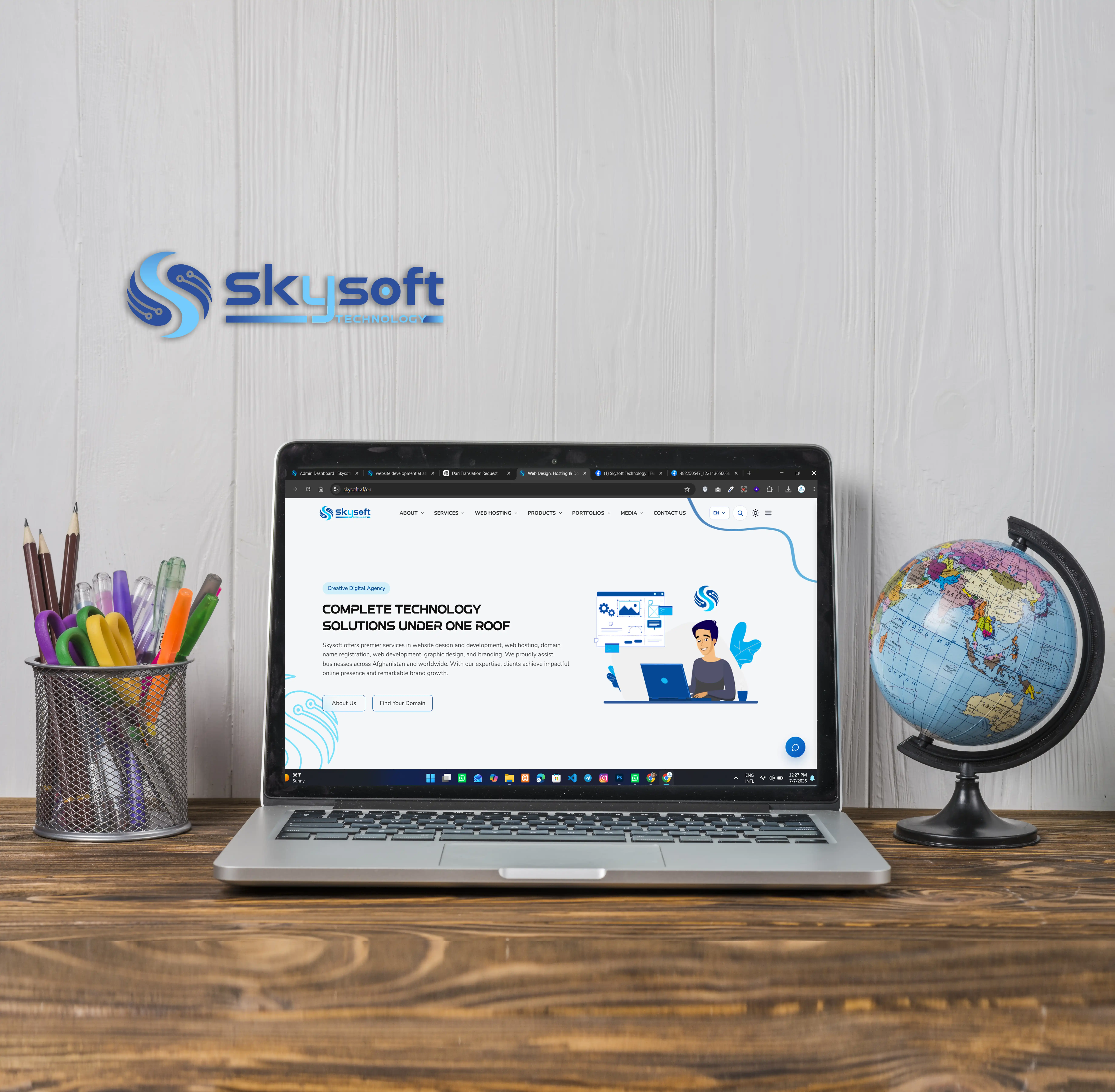 Business Website Design in Afghanistan